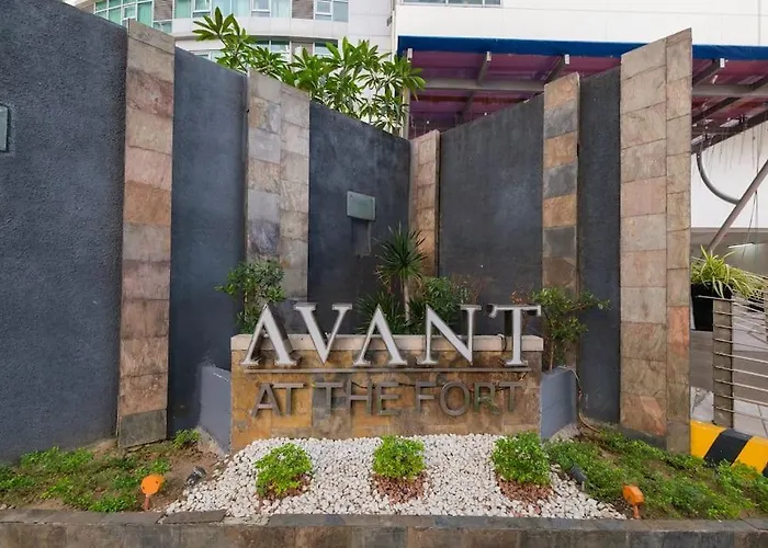 Stayhere Burgos Circle 1 Bedroom Avant@fort Gym Apartment Manila