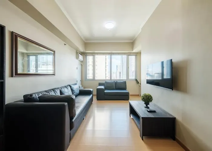Stayhere Burgos Circle 1 Bedroom Avant@fort Gym Apartment Manila